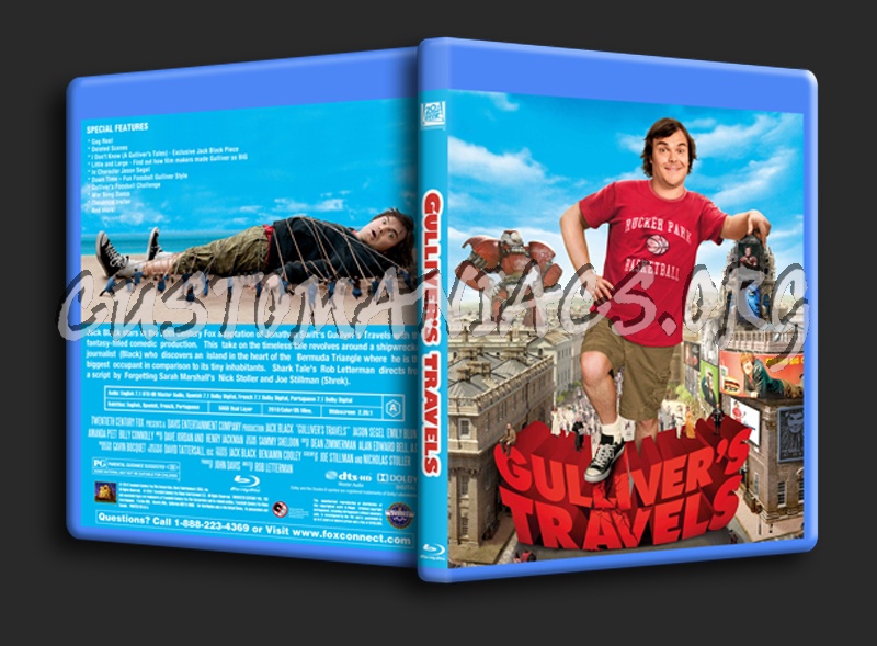 Gulliver's Travels blu-ray cover