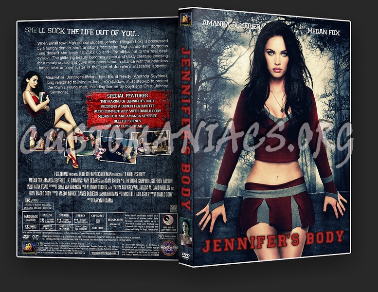 Jennifer's Body dvd cover