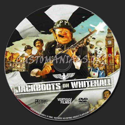 Jackboots on Whitehall dvd label