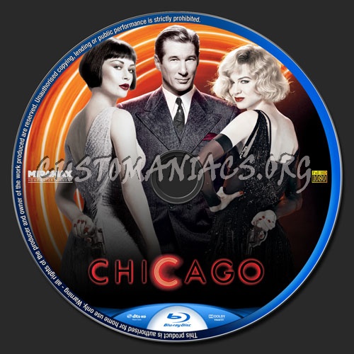 Chicago blu-ray label