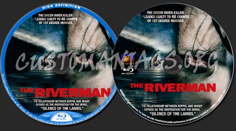 The Riverman blu-ray label