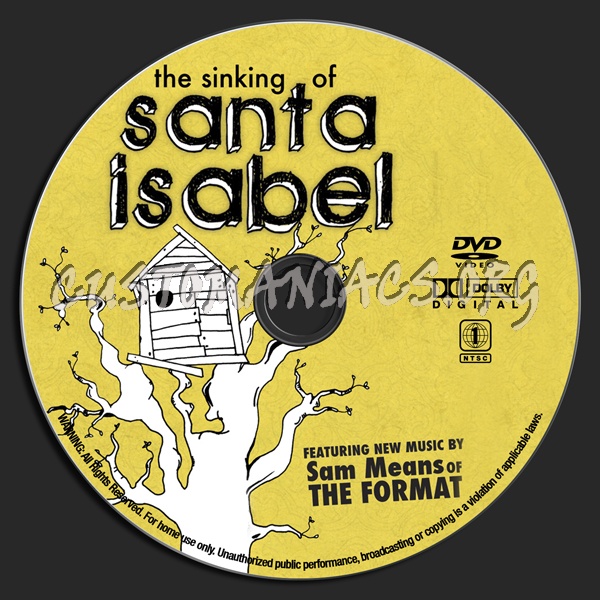 The Sinking Of Santa Isabel dvd label