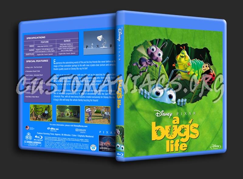 A Bug's Life blu-ray cover