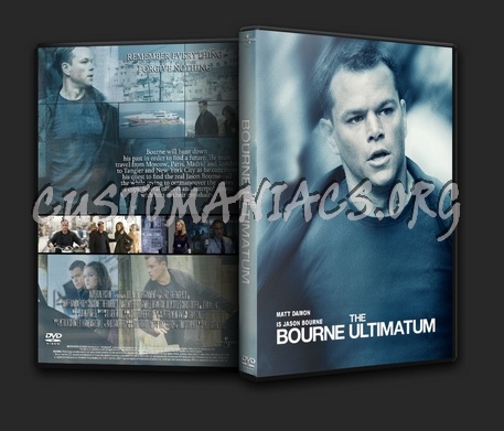 The Bourne Ultimatum dvd cover