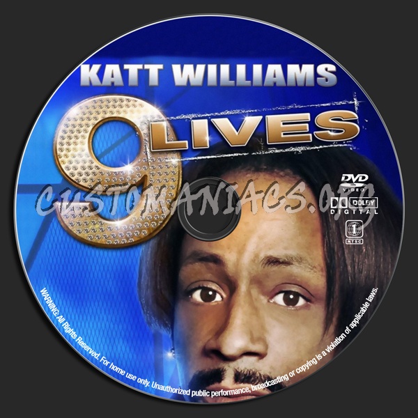Katt Williams: 9 Lives dvd label