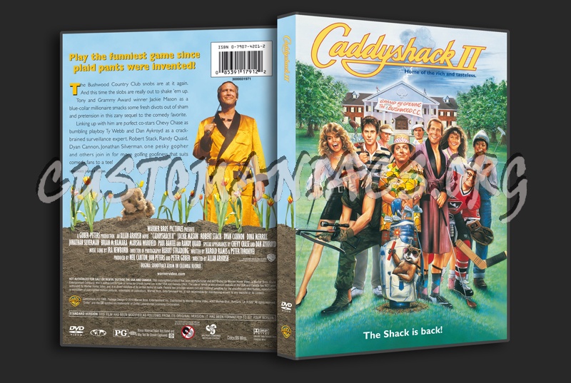 Caddyshack 2 dvd cover