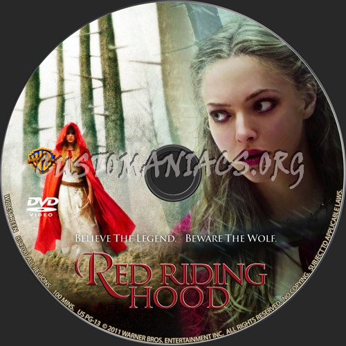 Red Riding Hood dvd label