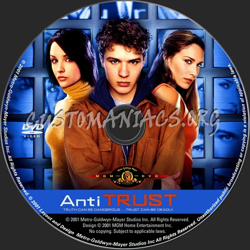 Antitrust dvd label