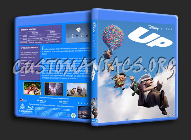 Up blu-ray cover