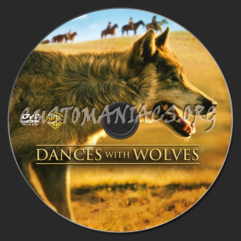 Dances With Wolves dvd label