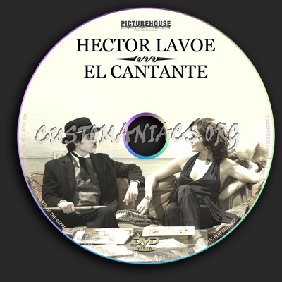 El Cantante dvd label