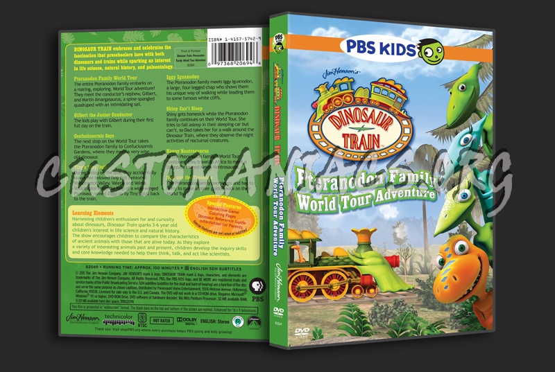 Dinosaur Train: Pteranodon Family World Tour Adventure dvd cover