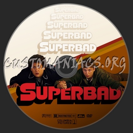 Superbad dvd label