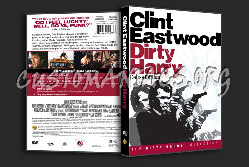 Dirty Harry dvd cover