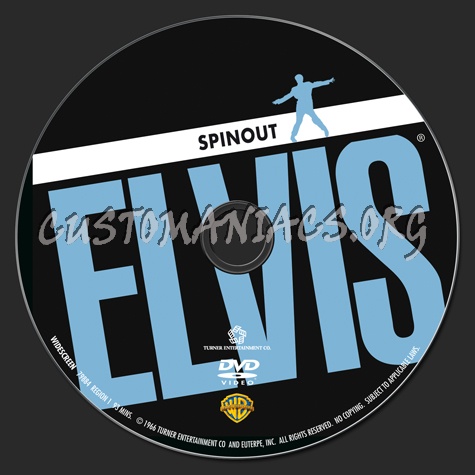 Elvis: Spinout dvd label