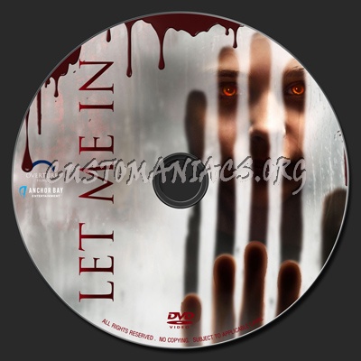 Let Me In dvd label