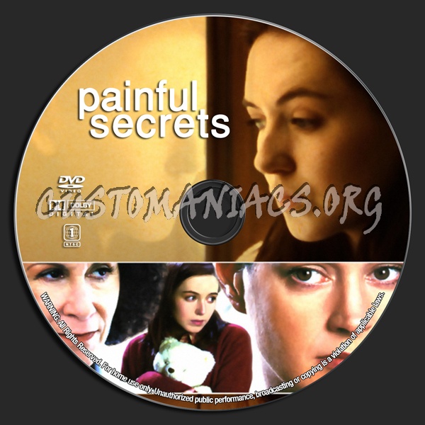 Painful Secrets dvd label