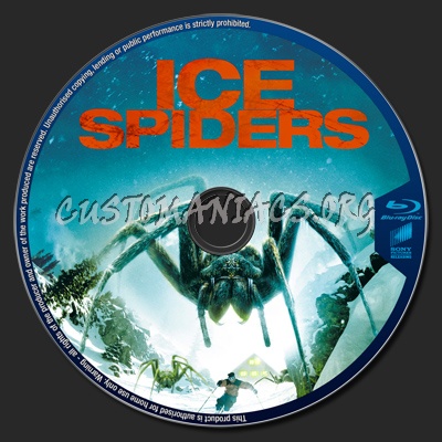 Ice Spiders blu-ray label