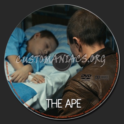 The Ape (aka Apan) dvd label