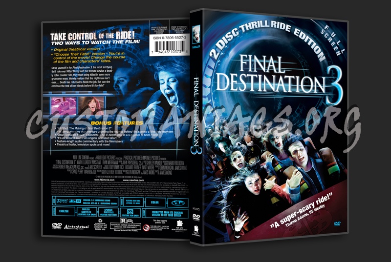 Final Destination 3 dvd cover