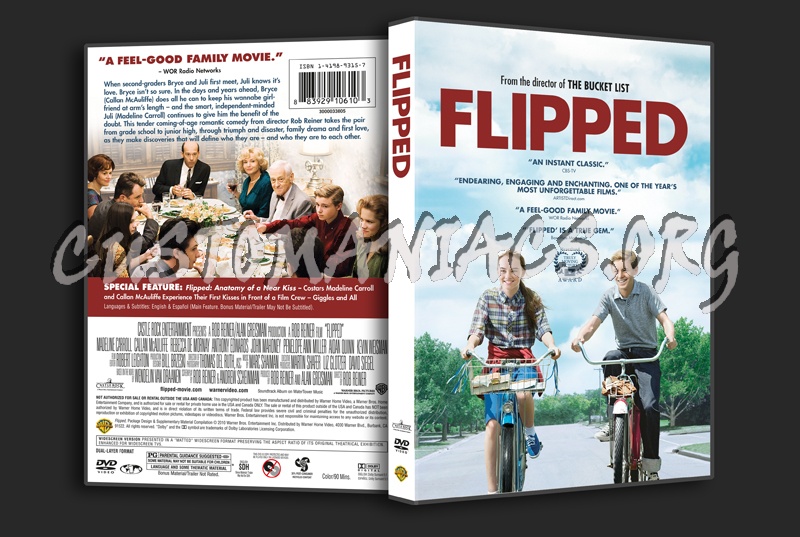 Flipped dvd cover