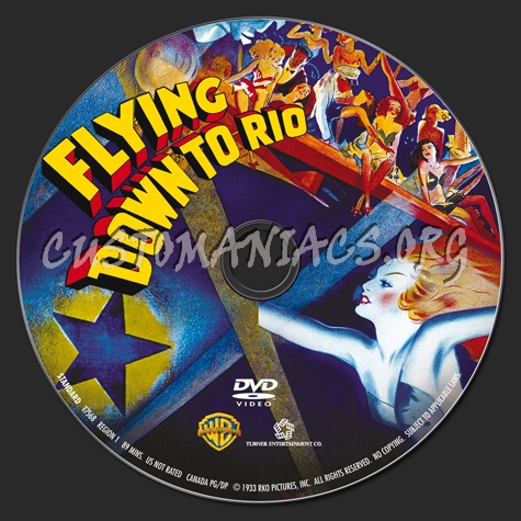 Flying Down to Rio dvd label