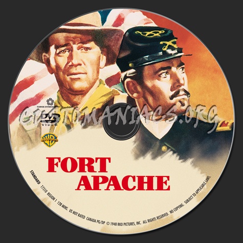 Fort Apache dvd label