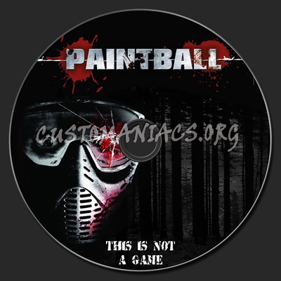 Paintball dvd label