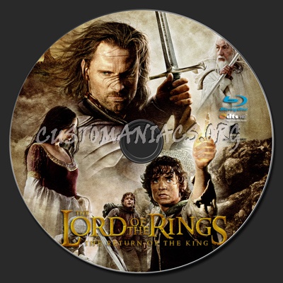 The Lord of the Rings: The Return Of The King blu-ray label