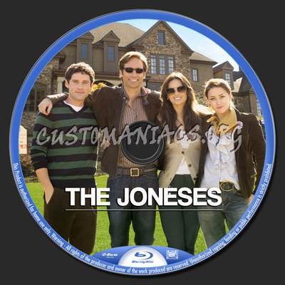 The Joneses blu-ray label