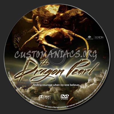 The Dragon Pearl dvd label