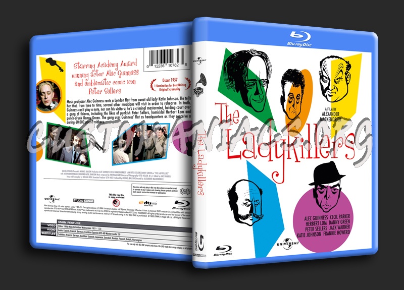 The Ladykillers blu-ray cover