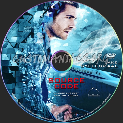 Source Code dvd label