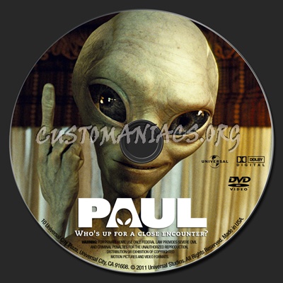 Paul dvd label