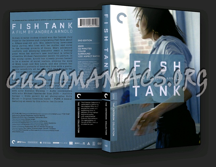 553 - Fish Tank dvd cover - DVD Covers & Labels by Customaniacs, id: 131730  free download highres dvd cover