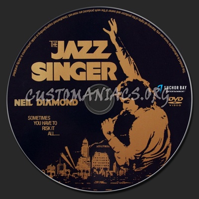 The Jazz Singer dvd label