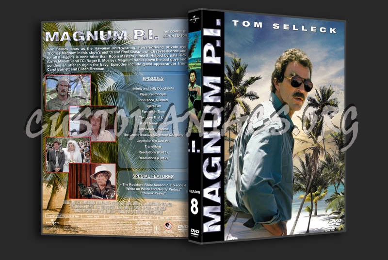 Magnum P.I. - Seasons 1-8 dvd cover