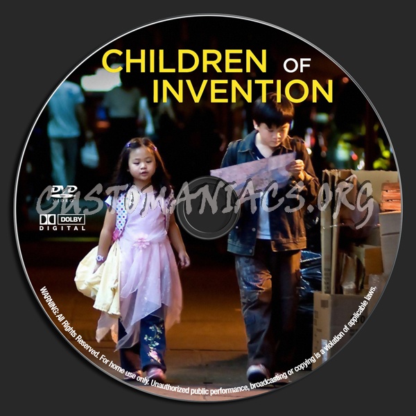 Children Of Invention dvd label