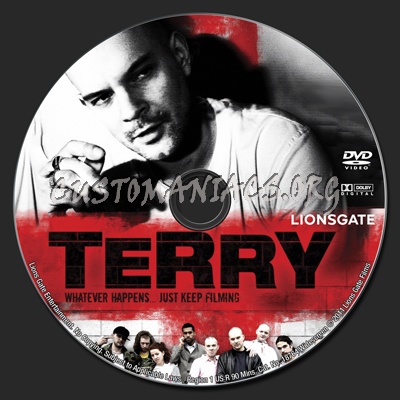 Terry dvd label