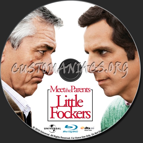 Meet the Parents Little Fockers blu-ray label