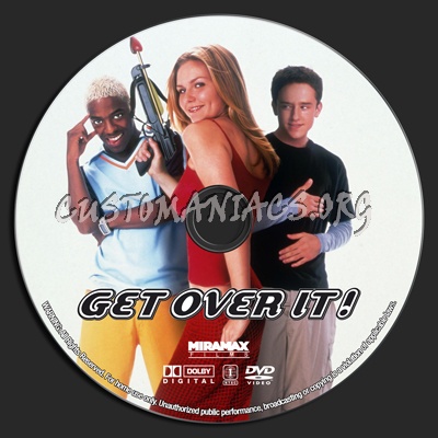 Get Over It dvd label