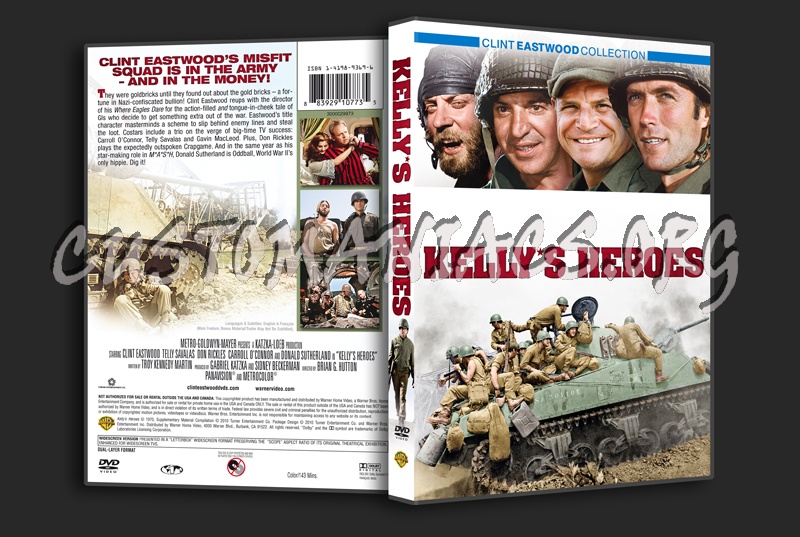 Kelly's Heroes dvd cover