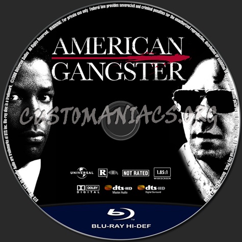 American Gangster blu-ray label