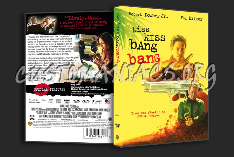 Kiss Kiss Bang Bang dvd cover