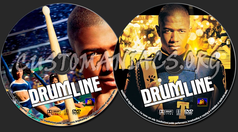 Drumline dvd label