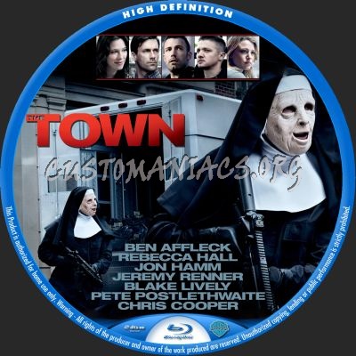 The Town blu-ray label