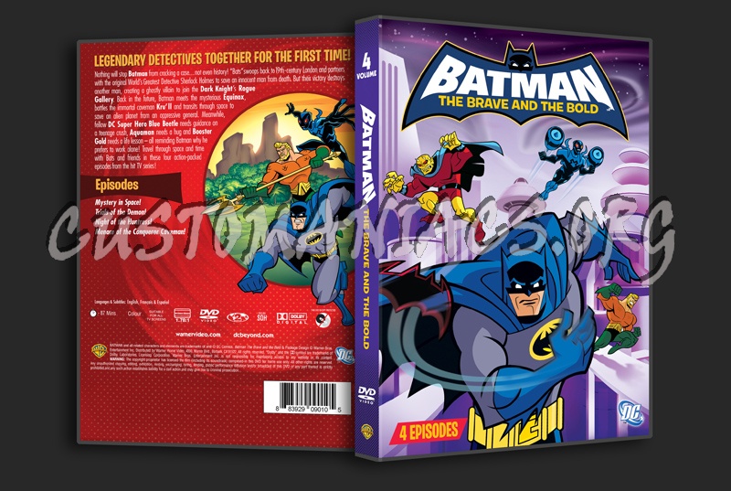 Batman - The Brave And The Bold volume 4 dvd cover