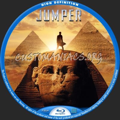 Jumper blu-ray label