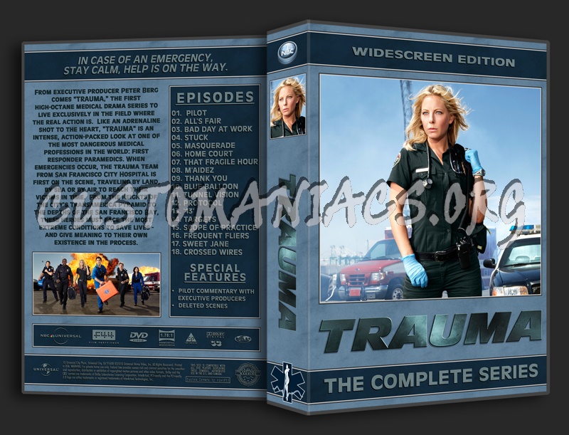 Trauma 1 dvd cover