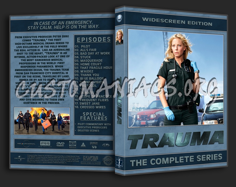 Trauma 1 dvd cover